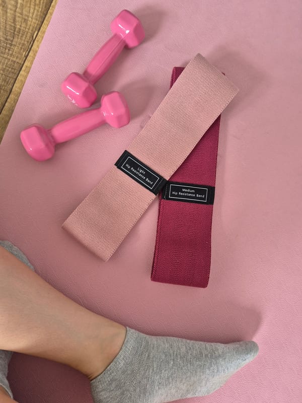 Home workout gear, sushi, and Sofia streets on a sunny afternoon