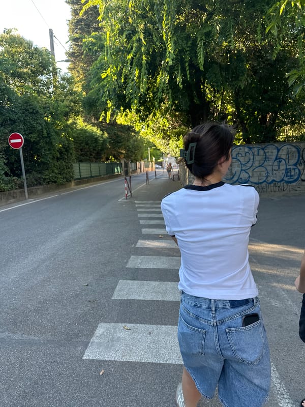 Afternoon stroll through the streets of Anduze, France