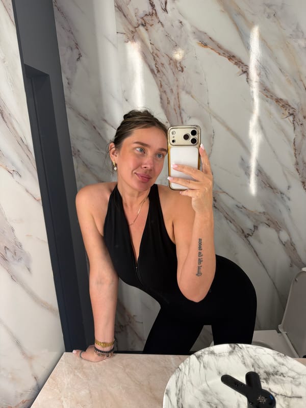 Woman documents daily moments through selfies in Ukrainian village