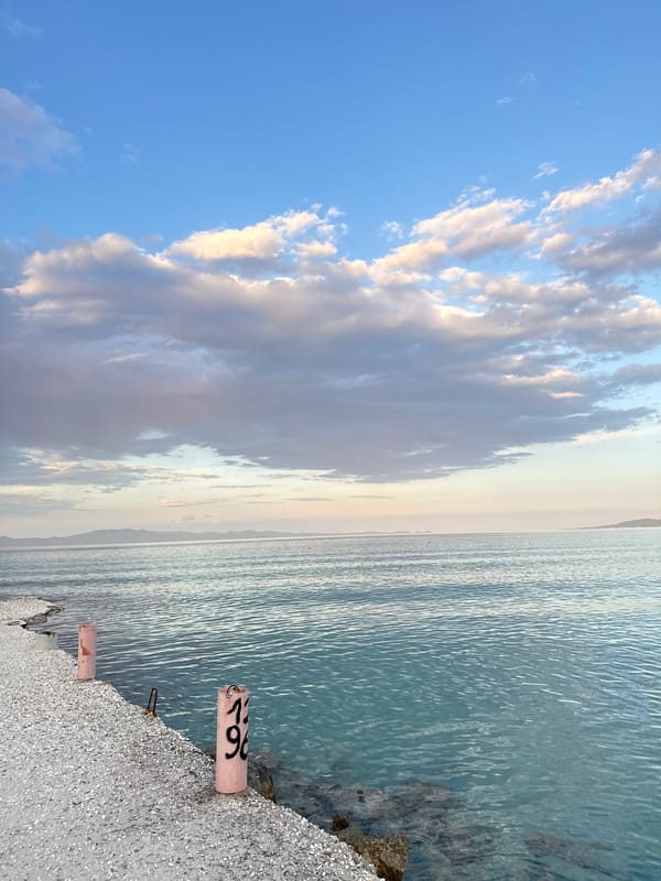 Calm coastal views along the Kassandra peninsula, Greece