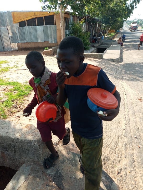 Everyday street life and movement in Gombe, Nigeria