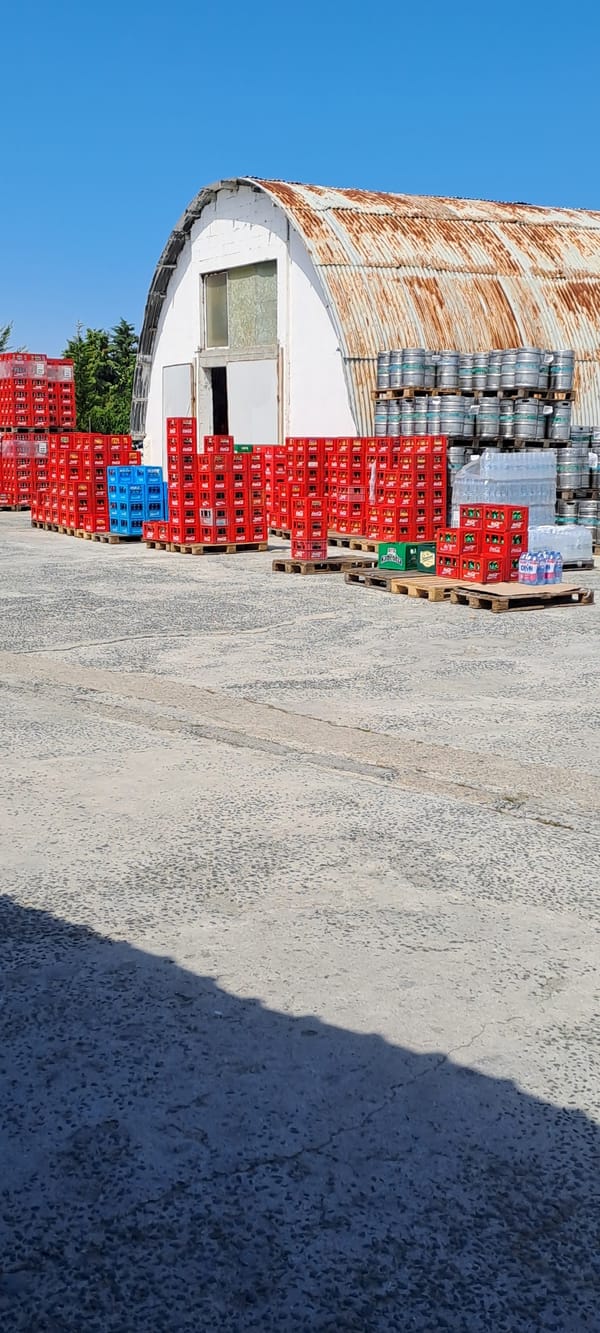Beverage warehouse operations in Velika, Bulgaria
