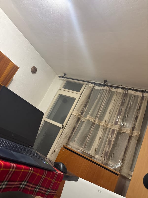 Ordinary home interior moments captured in evening documentation