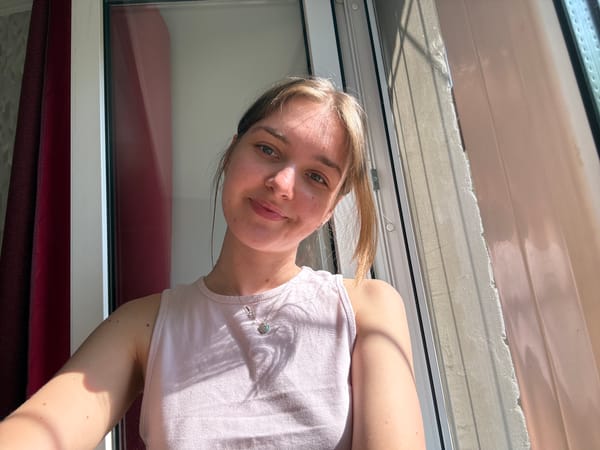 Woman's morning routine documented across Perm, Russia