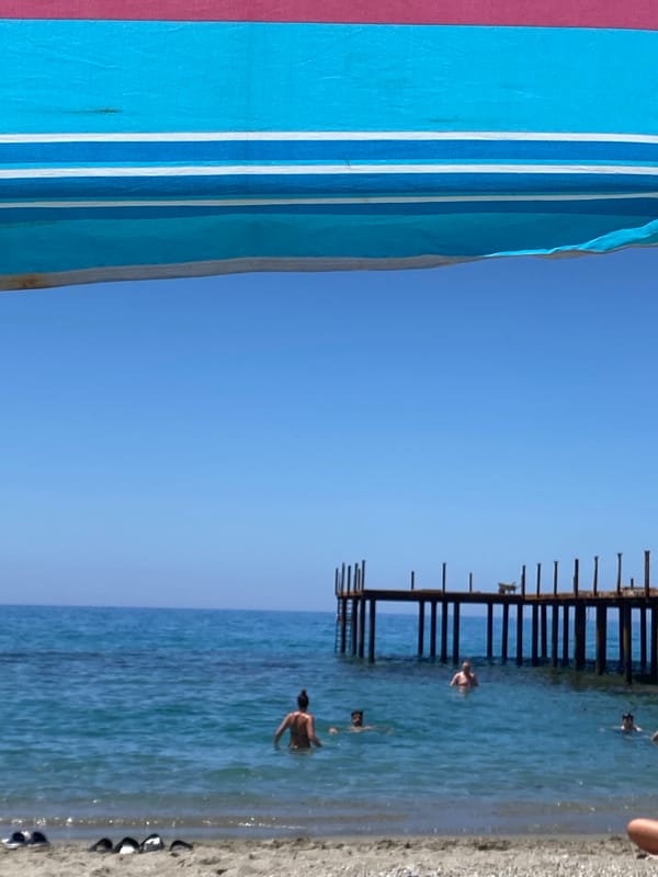 Morning beach scenes documented across Alanya, Turkey coastline