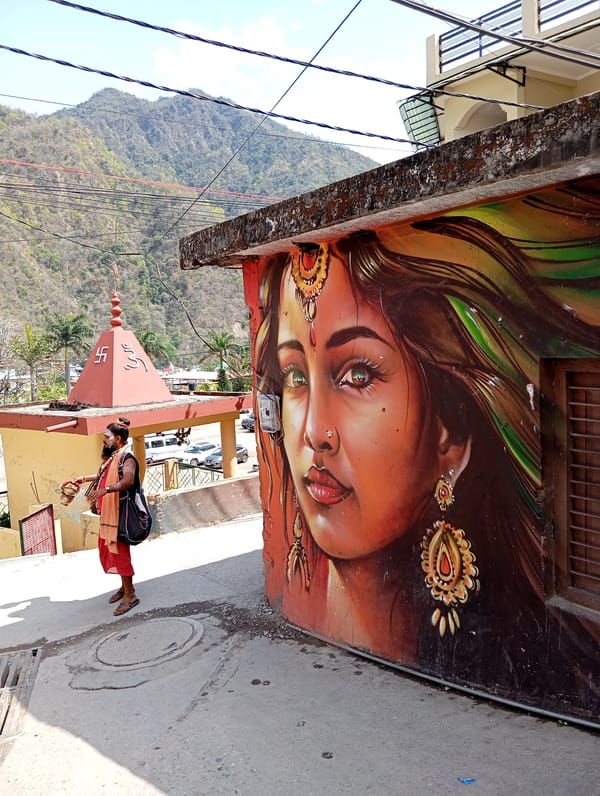 Morning street life documented in Jonk, India