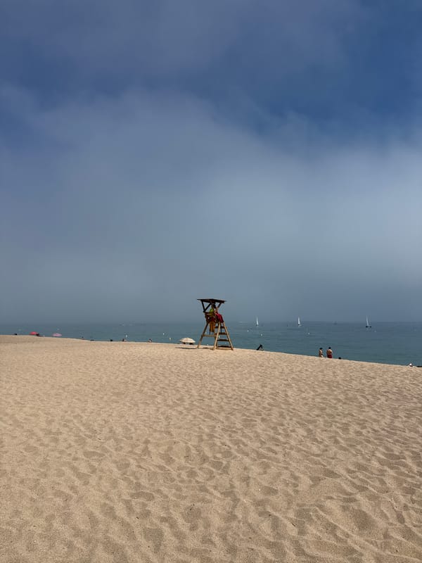 Afternoon scenes documented across Calella, Spain's beaches and streets