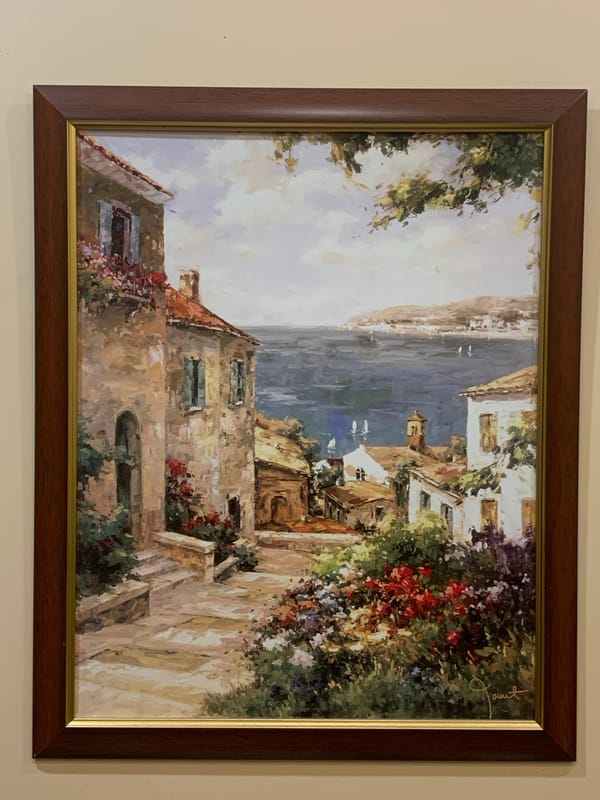 Orthodox keepsakes and home objects in a collector's space