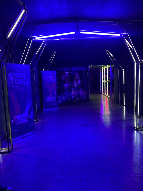 Nightclub Interior Documented in San Diego, Venezuela Early Morning
