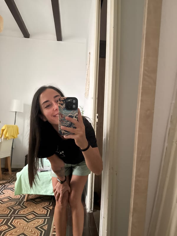 Lazy summer afternoon at home in Barcelona