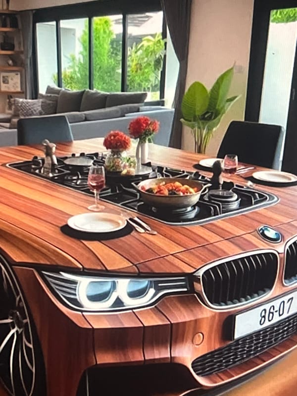 Maximalist luxury interiors and novelty lifestyle content