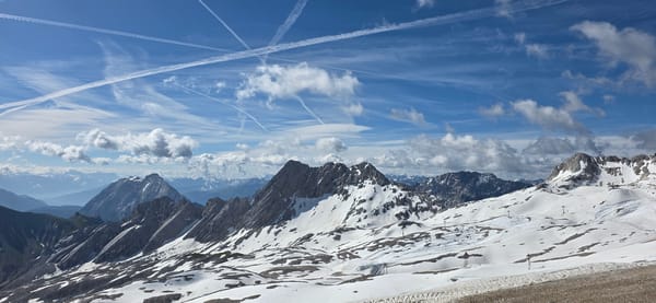 Morning alpine views and mountain meal in Bavarian Alps