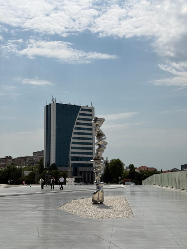 Contemporary art and modern architecture at Baku Congress Center