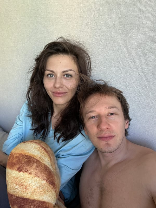 Morning casual moments documented in Murino, Russia