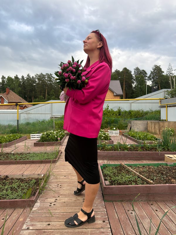 Family activities captured during afternoon in Chaikovsky, Russia
