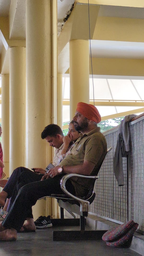 Morning life unfolds across Dharamshala's streets and temples