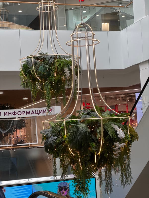 Shopping mall scenes captured in Izhevsk, Russia