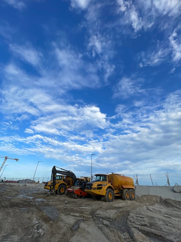 Active construction sites documented across Ilado and Alaguntan, Nigeria