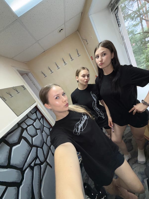 Gym selfies and rainbow watching in Chaikovsky, Russia