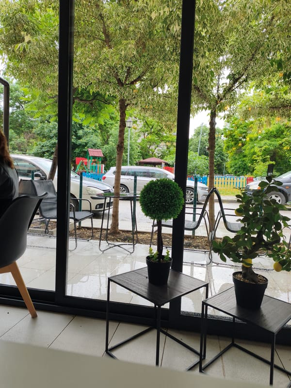 Rainy day indoor moments documented in Plovdiv, Bulgaria