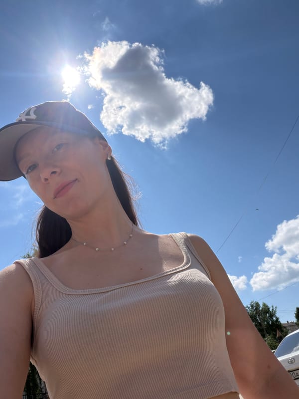 Morning walk and selfies in Tujmazy, Russia