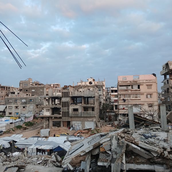 Widespread urban destruction documented across Gaza with temporary shelters