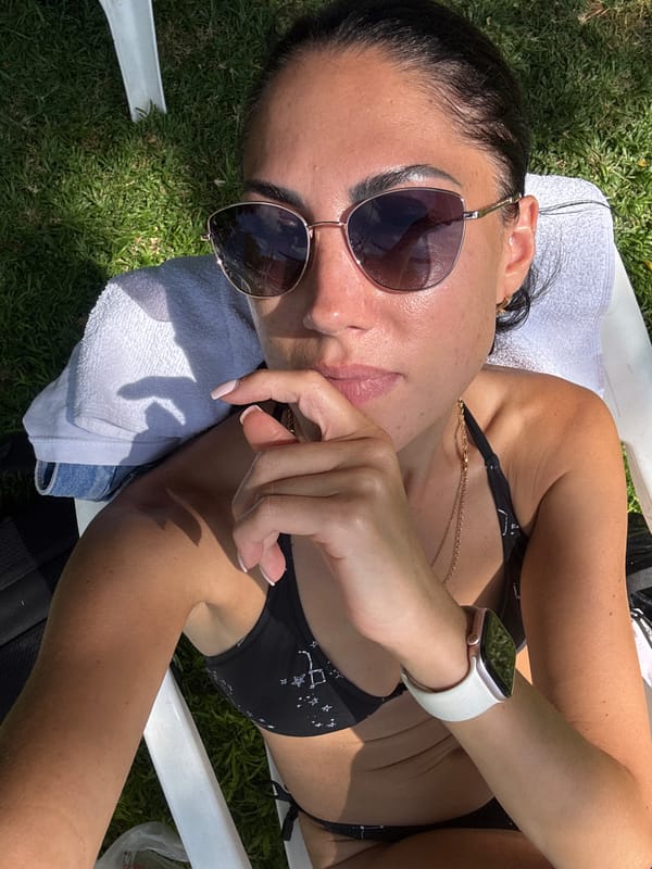 Summer day leisure activities captured at Israeli swimming facilities