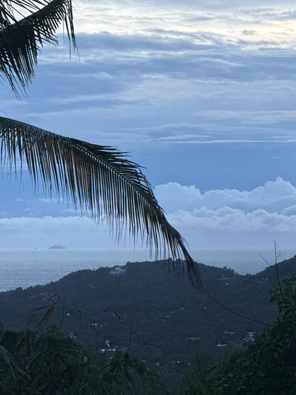 Tropical morning scenes captured in Ban Tai, Thailand