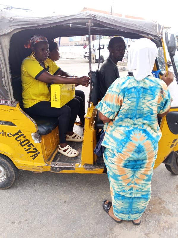 Morning life captured in Zango-ndaji Nigeria market area