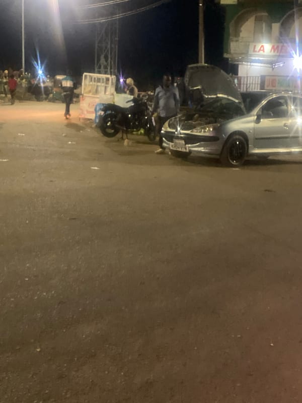 Evening street life across Jos and Gwong, Nigeria