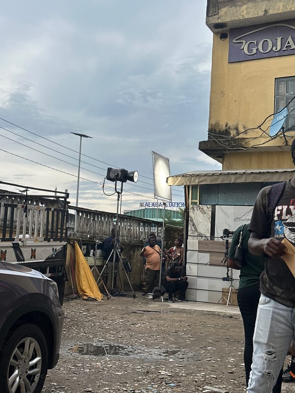 Film production, truck transport, commercial activity across Lagos area