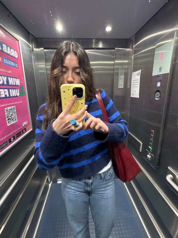 Woman takes elevator selfies in Hull