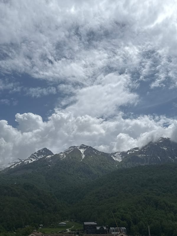 Everyday moments captured in Krasnaya Polyana's mountains and transit