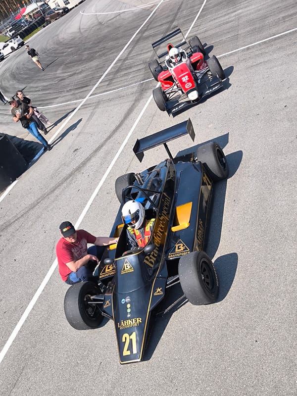 Racing cars gather for Riga Summer Race motorsport event