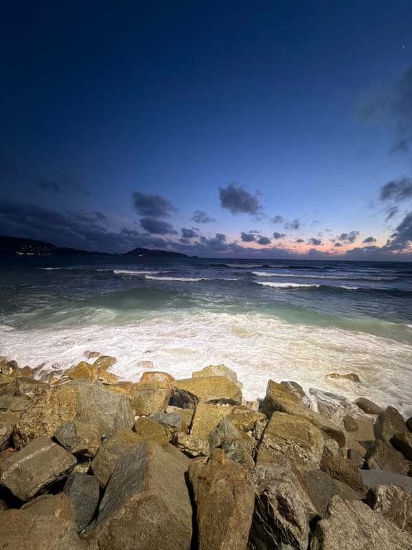 Patong at dusk: shoreline, street food, and nightlife beginnings