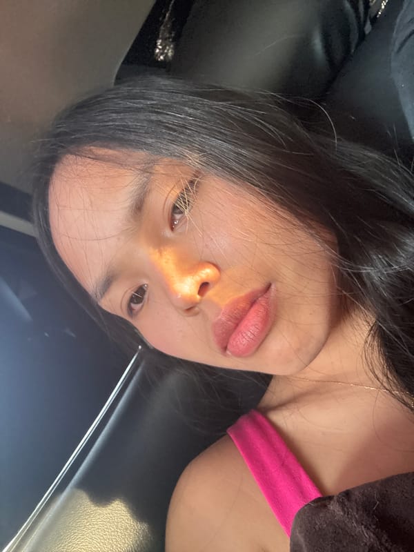 Portrait of young woman photographed in Digos, Philippines