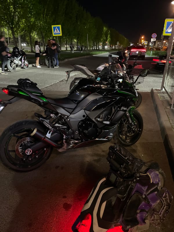 Motorcycle gathering observed at Kazan restaurant May 6