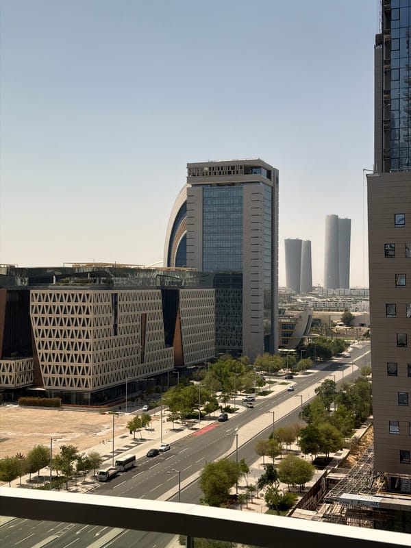Morning documentation of everyday life in Lusail, Qatar