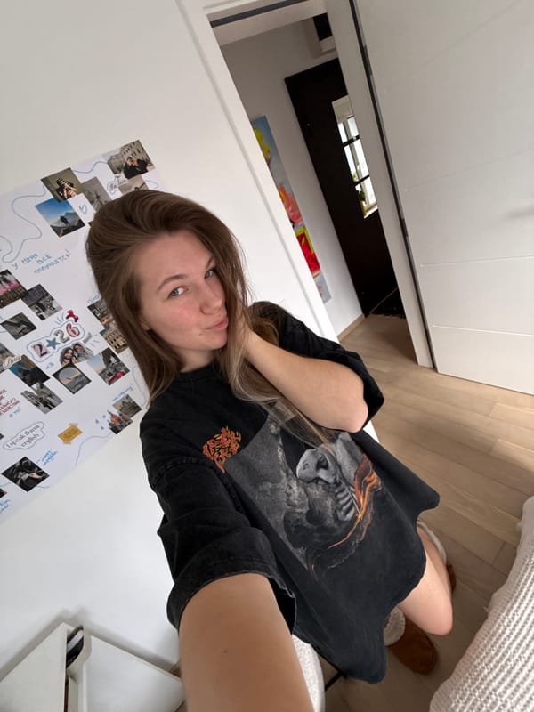 Woman's daily routine documented in Belgrade apartment over afternoon