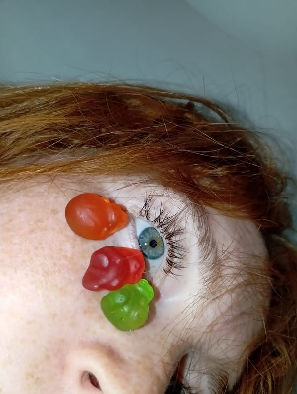 Close-up portrait captured in Yurgamysh shows blue-eyed subject