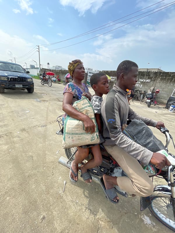 Daily life documented in Igboefon Nigeria street scenes