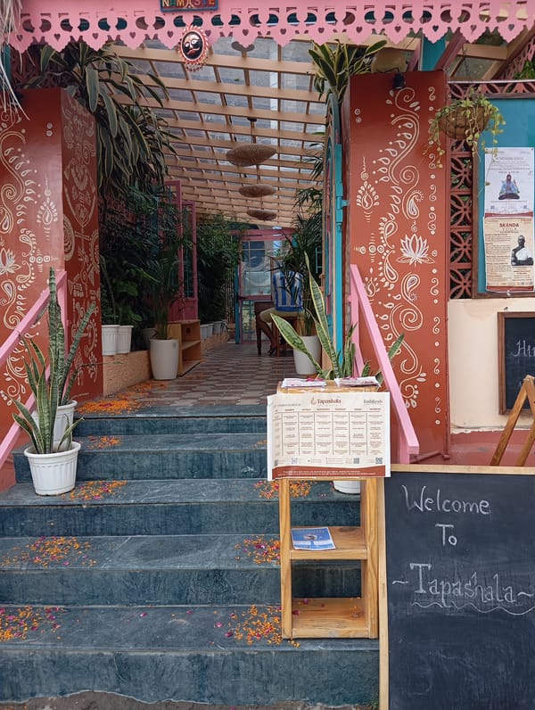Daily life documented across Rishikesh streets and businesses