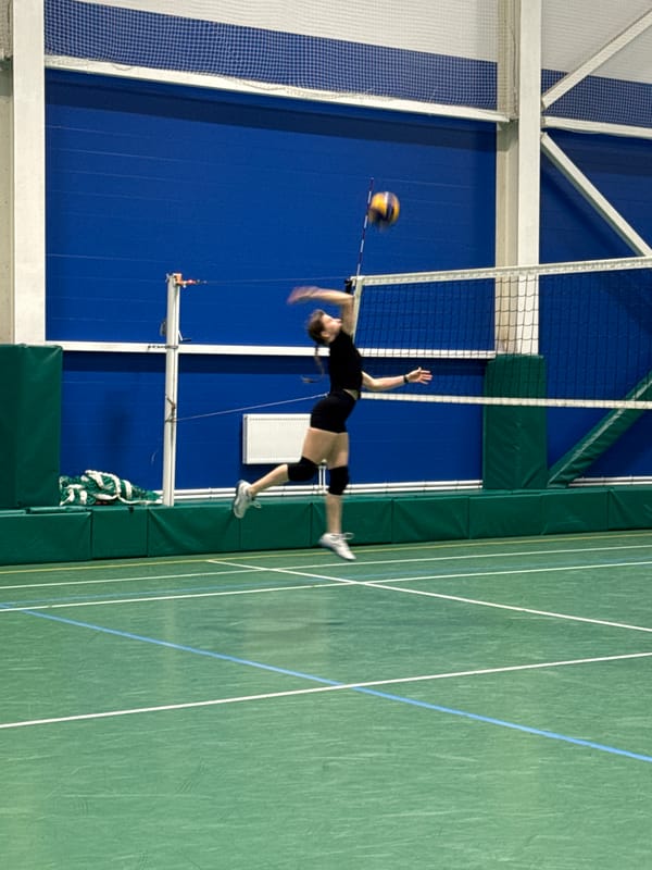 Volleyball day in Sinyavino, with bubble tea on the side