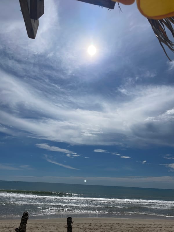 Ordinary morning moments captured at Thai beach resort