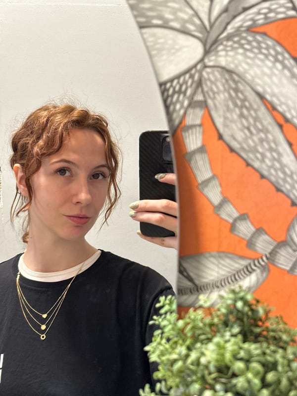 Woman documents evening dining experience in Novi Sad, Serbia
