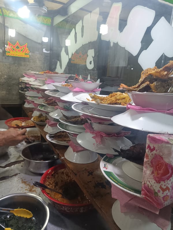 Everyday Depok snapshots: food, a mosque, and random phone grabs