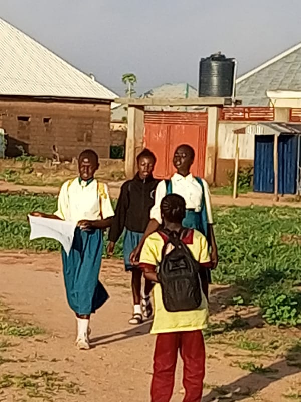 Everyday movement through streets and paths in Gombe, Nigeria