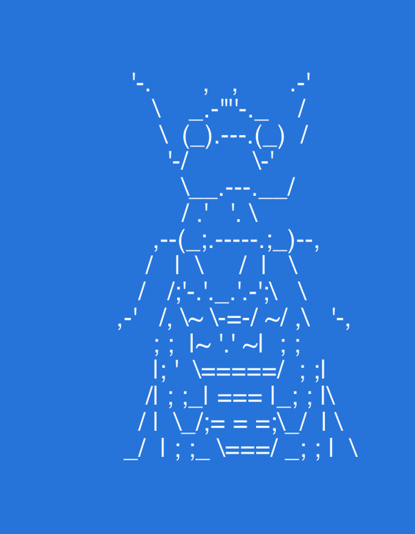 ASCII insect art spotted on digital display in Thailand
