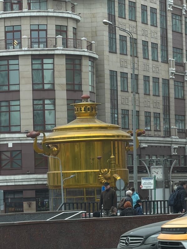 Moscow architectural landmarks documented on Arbat Street and Tverskoy Boulevard