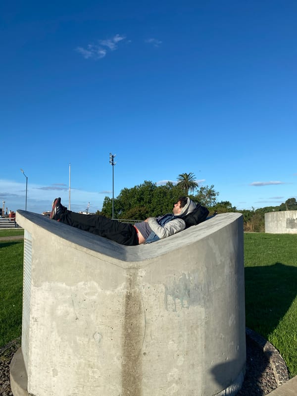 Evening scenes captured at Buenos Aires waterfront promenade
